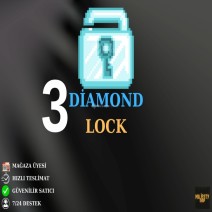 Growtopia 3 Diamond Lock (RB GARANTİLİ)