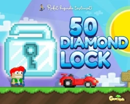 Growtopia 50 Diamond Lock | Anında Teslimat
