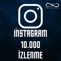 ⭐10.000 Instagram İzlenme l OTOMATİK TESLİMAT⭐