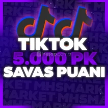 ⭐Tiktok 5000 PK Savaş Puanı ⭐ (Anlık)