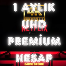 [4K Ultra HD] NETFLIX 1 AYLIK SORUNSUZ HESAP