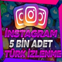 Keşfet Etkili - Instagram 5.000 Türk İzlenme - Anlık