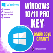 ⭐Anlık | Windows 10/11 Pro Key + Sorunsuz⭐