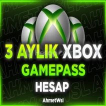3 Aylık Xbox Gamepass Ultimate Hesap