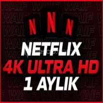 ⭐[4K Ultra HD] Netflix 1 Aylık + Sorunsuz ⭐