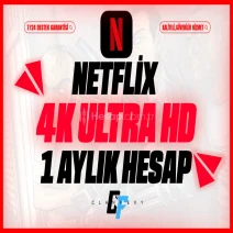 ⭐1 AYLIK NETFLİX 4K UHD HESAP⭐