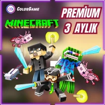Minecraft Premium 3 Aylık Hesap