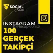 Instagram 100 Gerçek Takipçi - Düşüş Yok