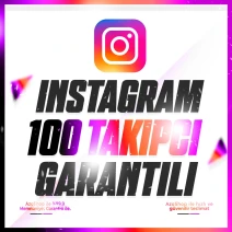 ⭐İNSTAGRAM 100 GERÇEK TAKİPÇİ DÜŞÜŞ YOK - ANLIK⭐
