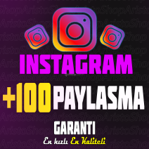 Instagram 100 Gönderi Paylaşım - Yüksek Kalite