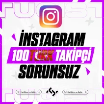 ⭐ Instagram 100 Türk Gerçek Takipçi ⭐
