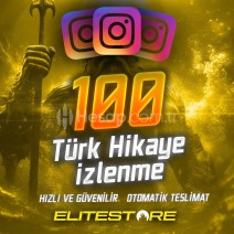 Instagram 100 Türk Hikaye İzlenme