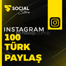 Instagram 100 Türk Paylaşım - Anlık Teslim