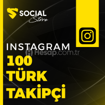 Instagram 100 Türk Takipçi - Anlık Teslim