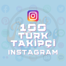 Instagram 100 Türk Takipçi (Garantili) - Otomatik Teslimat
