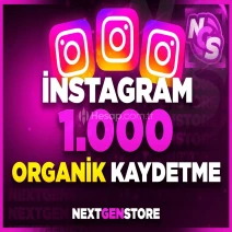 Instagram 1.000 Organik Kaydetme - Keşfet Etkili
