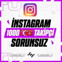⭐ Instagram 1.000 Türk Gerçek Takipçi ⭐