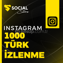 Instagram 1.000 Türk İzlenme - Keşfet Etkili