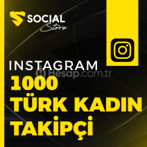 Instagram 1.000 Türk Kadın Takipçi - Anlık Teslim