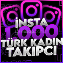 Instagram 1000 Türk Kadın Takipçi - Anlık Teslim