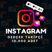 Instagram 10.000 Gerçek Takipçi