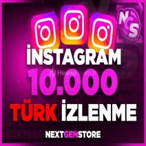 Instagram 10.000 Türk İzlenme - Keşfet Etkili