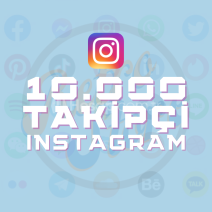 Instagram 10.000 Takipçi (Garantili)