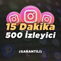 Instagram 15 Dakika 500 Canlı Yayın İzlenmesi