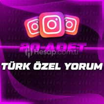Instagram 20 Türk Özel Yorum - Keşfet Etkili