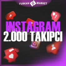 ⭐İNSTAGRAM 2000 TAKİPÇİ |OTOMATİK TESLİMAT|⭐
