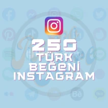 Instagram 250 Türk Beğeni- Otomatik Teslimat