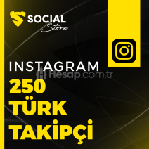 Instagram 250 Türk Takipçi - Anlık Teslim