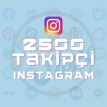 Instagram 2500 Takipçi (Garantili) - Hızlı Teslimat