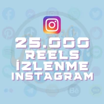 Instagram 25.000 Reels İzlenme