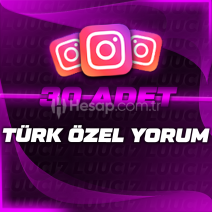 Instagram 30 Türk Özel Yorum - Keşfet Etkili