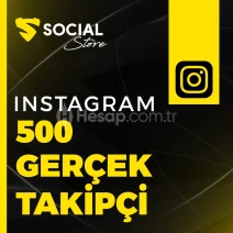 Instagram 500 Gerçek Takipçi - Düşüş Yok