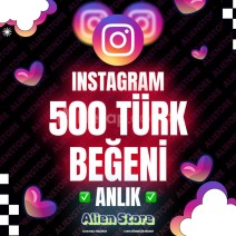 İnstagram 500 Gerçek Türk Beğeni - Anlık ❤️