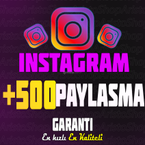 Instagram 500 Gönderi Paylaşım - Yüksek Kalite