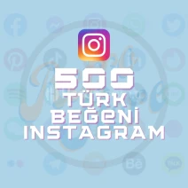 Instagram 500 Türk Beğeni- Otomatik Teslimat