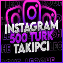 Instagram 500 Türk Takipçi - Anlık Teslim