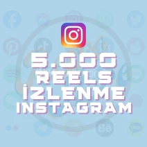 Instagram 5.000 Reels İzlenme
