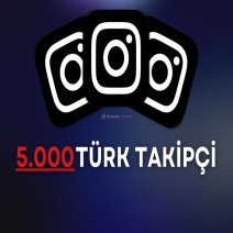 Instagram 5000 Türk Organik Takipçi