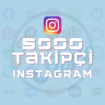 Instagram 5000 Takipçi (Garantili) - Hızlı Teslimat