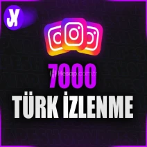 ⭐İnstagram 7.000 Türk İzlenme ~ Keşfet Etkili⭐