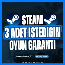 ⚡İstediğiniz 3 Oyun | Garanti - Sorunsuz⚡