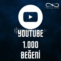 ⭐1.000 Youtube Beğeni Garantili l OTOMATİK TESLİMAT⭐