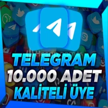 ⭐[KALİTE] TELEGRAM 10.000 AKTİF ÜYE⭐