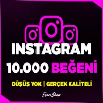 ⭐[KALİTELİ INSTAGRAM 10.000 BEĞENİ ANLIK⭐