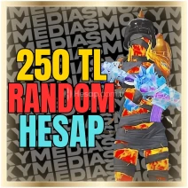 ⭐KALİTELİ⭐PUBM 250 TL RANDOM HESAP