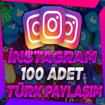 Keşfet Etkili - Instagram 100 Türk Paylaşım - Anlık